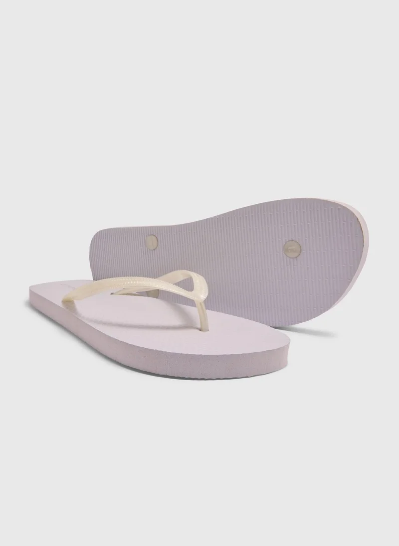 Matalan White Flip Flops